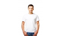 T-Shirt Homem Gola Redonda 180gr/m2 Branca
