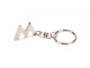 Porta-chaves de metal polido