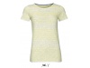 T-SHIRT S RISCAS DE GOLA REDONDA PARA SENHORA MILES WOMEN