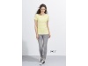 T-SHIRT S RISCAS DE GOLA REDONDA PARA SENHORA MILES WOMEN