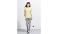 T-SHIRT S RISCAS DE GOLA REDONDA PARA SENHORA MILES WOMEN