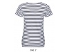 T-SHIRT S RISCAS DE GOLA REDONDA PARA SENHORA MILES WOMEN