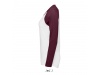 T-SHIRT BICOLOR COM MANGAS COMPRIDAS RAGL PARA SENHORA MILKY LSL