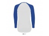 T-SHIRT BICOLOR COM MANGAS COMPRIDAS RAGL PARA SENHORA MILKY LSL