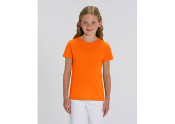 T-shirt manga curta criana unisex Cores Mini Creator