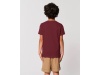 T-shirt manga curta criana unisex Cores Mini Creator