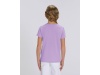 T-shirt manga curta criana unisex Cores Mini Creator