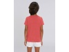 T-shirt manga curta criana unisex Essential Heathers Mini Creator