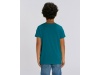 T-shirt manga curta criana unisex Cores Mini Creator