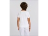 T-shirt manga curta criana unisex Branco Mini Creator