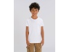 T-shirt manga curta criana unisex Branco Mini Creator