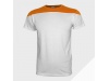 T-shirt unisexo bicolor manga curta