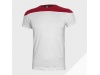 T-shirt unisexo bicolor manga curta