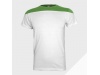 T-shirt unisexo bicolor manga curta