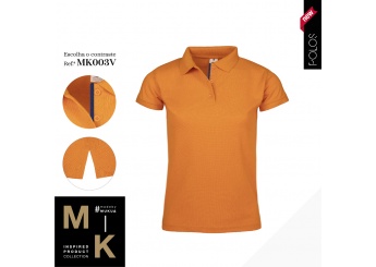POLO SENHORA MUKUA NOBLE BICOLOR
