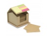 Casa de carto com notas adesivas RECYCLOPAD