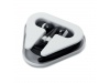Auriculares com base triangular