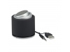 Coluna oval com sada de som mvel e retrtil
