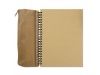 Bloco de notas reciclado com set de escritrio em estojo