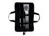Conjunto de 3 utenslios para churrasco