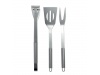 Conjunto de 3 utenslios para churrasco