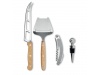 Conjunto em Bambu para vinho e queijo WINE&CHEESE