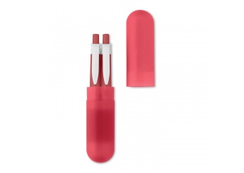 Conjunto caneta + lapiseira TUBESET