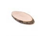 Tabua oval com casca ELLWOOD RUNDA