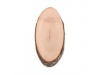 Tabua oval com casca ELLWOOD RUNDA