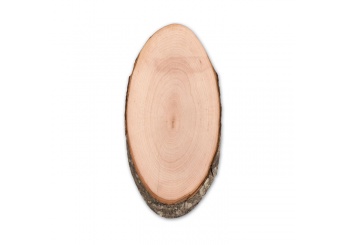 Tabua oval com casca ELLWOOD RUNDA
