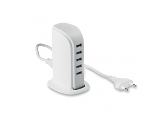 HUB USB 5 Portas + Adaptador AC