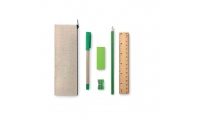 Conjunto de papelaria 6 peas