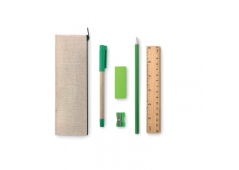 Conjunto de papelaria 6 peas