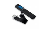 3 em 1: PowerBank 2200mAh + medidor de peso + lanterna
