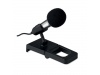 Mini microfone com suporte SHIBA