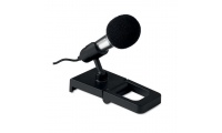 Mini microfone com suporte SHIBA