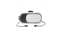 culos VR com fones de ouvido