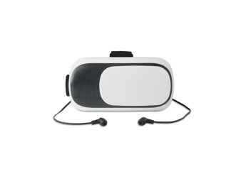 culos VR com fones de ouvido