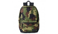 Mochila com bolso frontal com zper