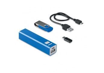 Set PowerBank 2200mAh + Pen USB 8GB