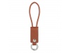 Porta-Chaves com cabo de carregamento micro-B USB 2A