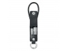 Porta-Chaves com cabo de carregamento micro-B USB 2A