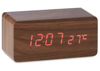 Relgio despertador com display LED BUENOS AIRES CHARGER