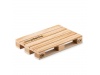 Base para copos em forma de mini pallet PALY