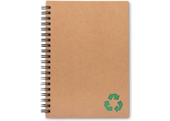 Caderno espiral 70 folhas pautadas STONEBOOK