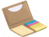 Porta-cartes + bloco notas + notas adesivas FOLDNOTE