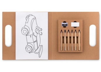 Conjunto infantil de colorir FOLDER2 GO