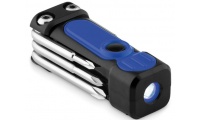 Ferramenta multifunes 8 em 1 com lanterna COB TORCHTOOL  