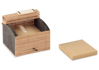 Bloco de notas de bambu CORTINA BLOCK