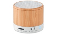 Coluna Bluetooth 4.2 ROUND BAMBOO
